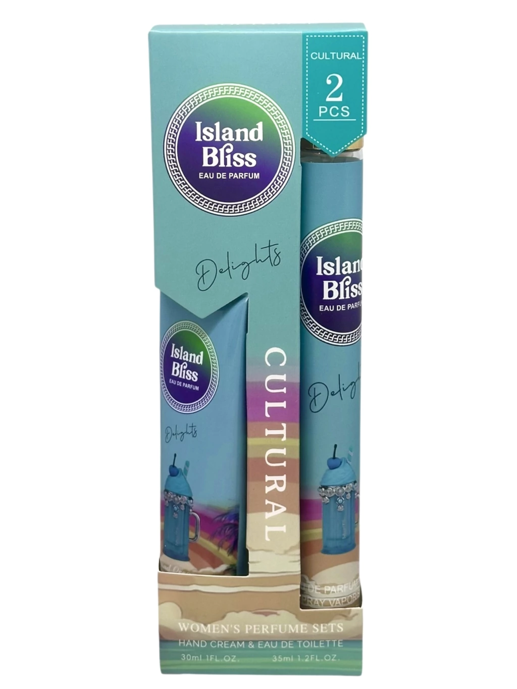 Kit Perfume y crema de manos Island Bliss Cultural